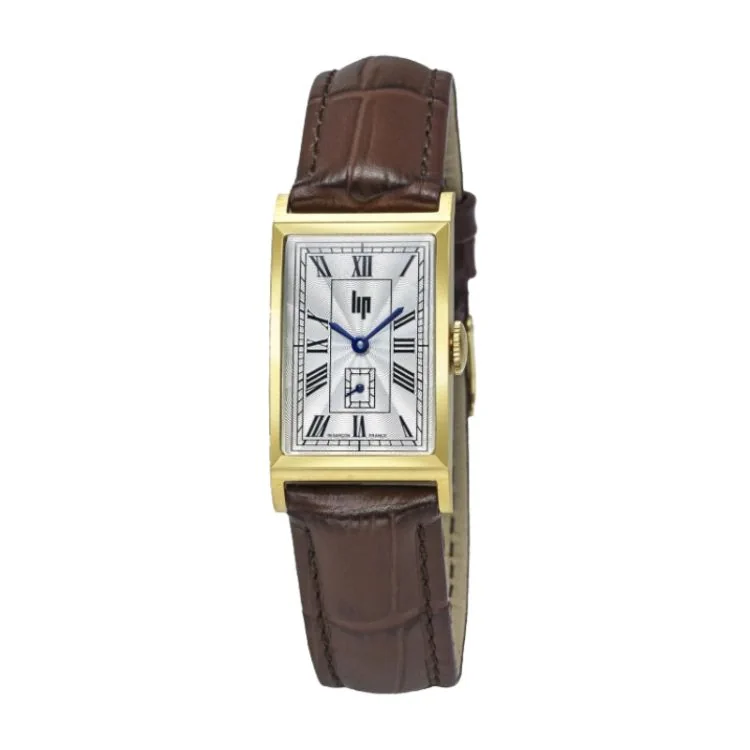 LIP Watch - Churchill T18 - Sunburst Dial - Brown Leather