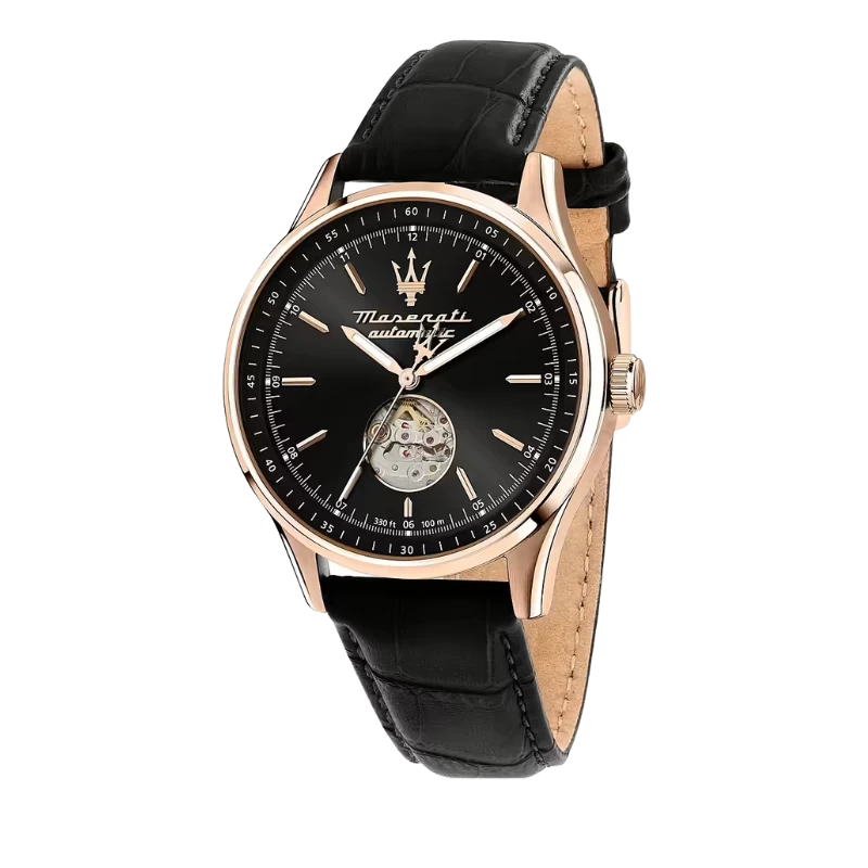 Maserati Watch - Sorpasso - Automatic Skeleton - Black Dial - R8821124001