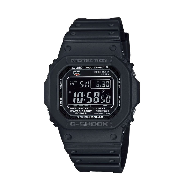 Casio Watch - G-Shock - 5600 Series - Black Digital - GW-M5610U-1BER