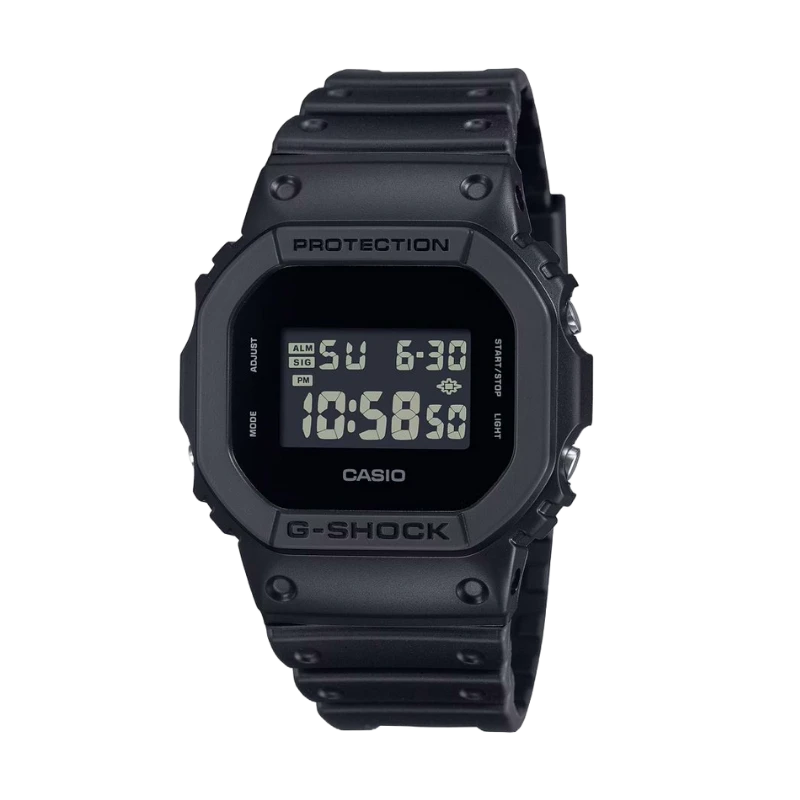 Casio Watch - G-Shock - 5600 Series - Black Digital - DW-5600UBB-1ER