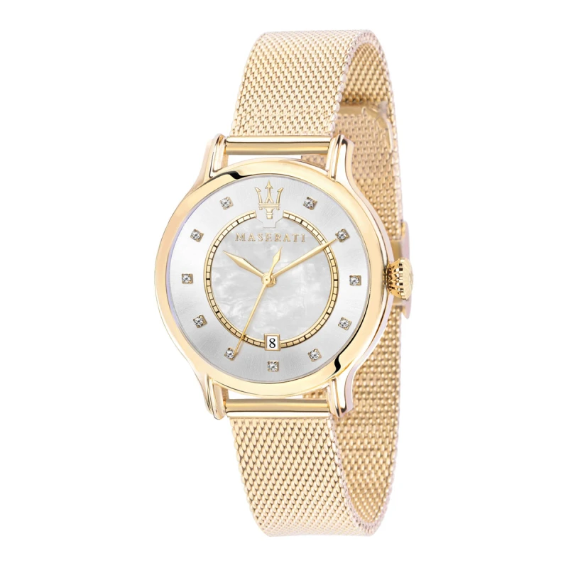 Maserati Watch - Epoca Lady - Gold-Toned Milanese Bracelet - R8853118512