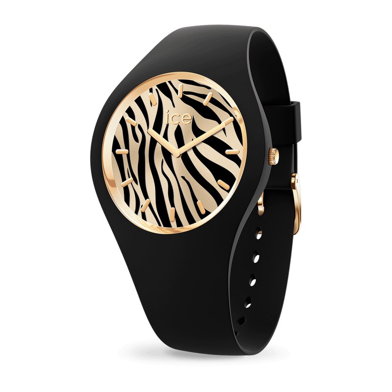 Ice-Watch Watch - Wild - Black Gold Zebra