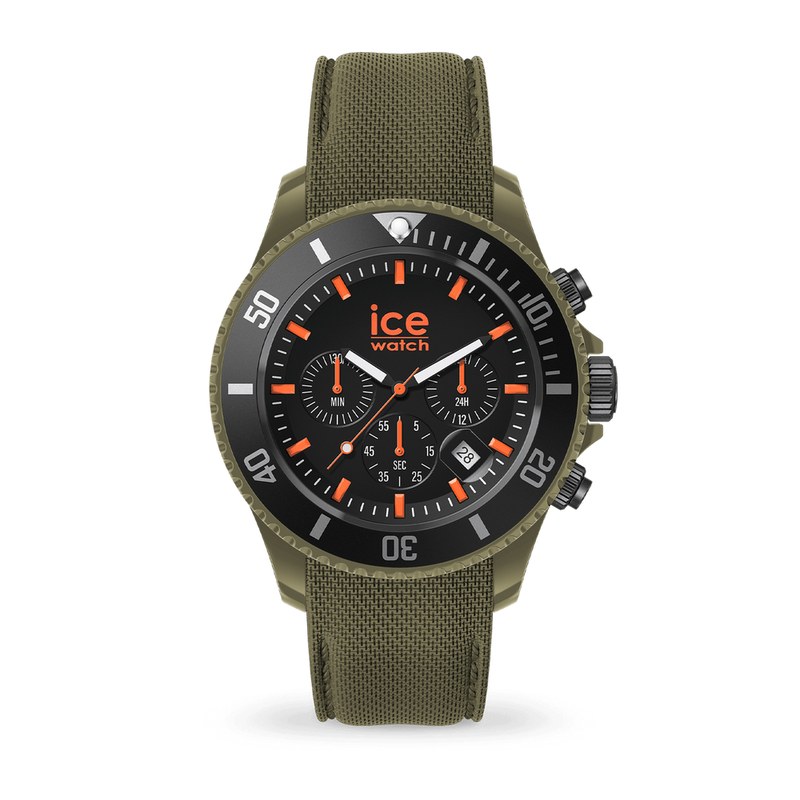 Ice-Watch Watch - Chrono - Khaki Orange