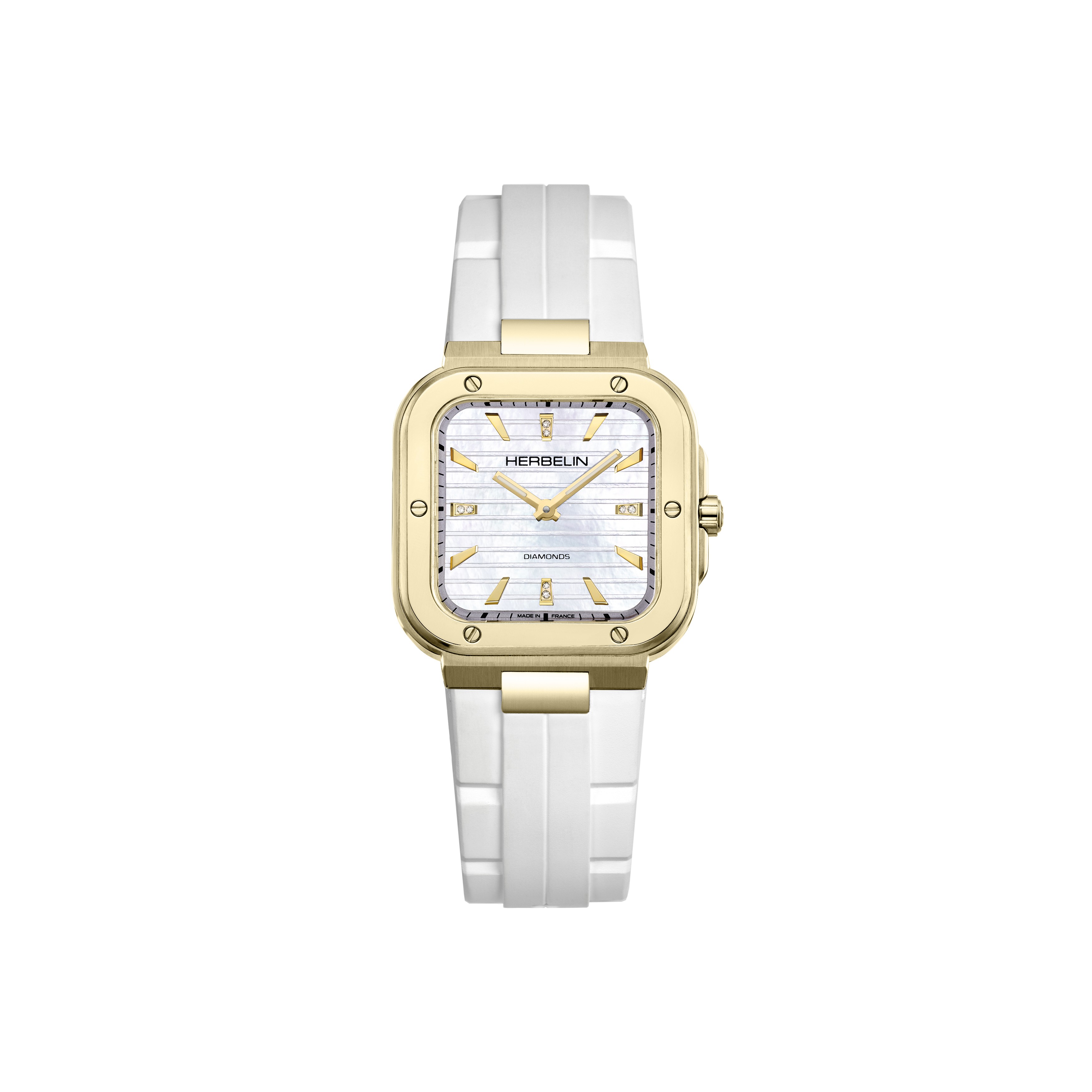CAP CAMARAT - SQUARE DAME - Mother-of-Pearl & Diamonds