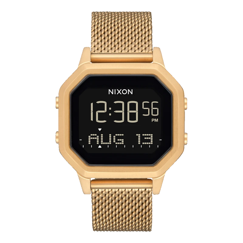Nixon Watch - Siren Milanese All Gold | Club de la Montre