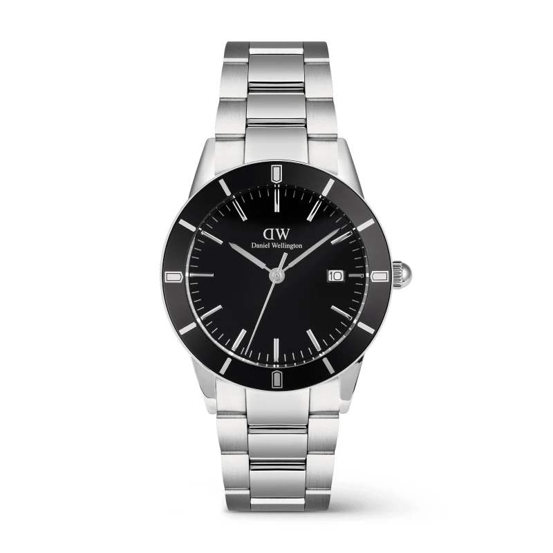 Daniel Wellington Watch - Iconic Paradigma Link Black Enamel - 40mm MIC