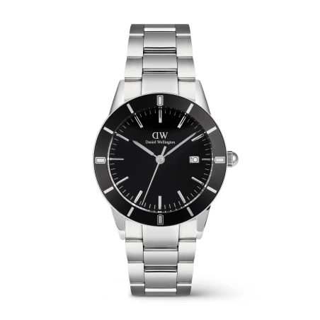 Daniel Wellington Watch - Iconic Paradigma Link Black Enamel - 40mm MIC