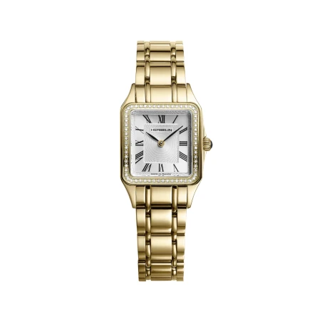 Michel Herbelin Watch - Luna - Quartz - Yellow Gold PVD & Diamonds