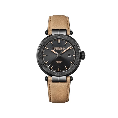 Herbelin Watch - Newport - Automatic - Beige Carbon-Titanium