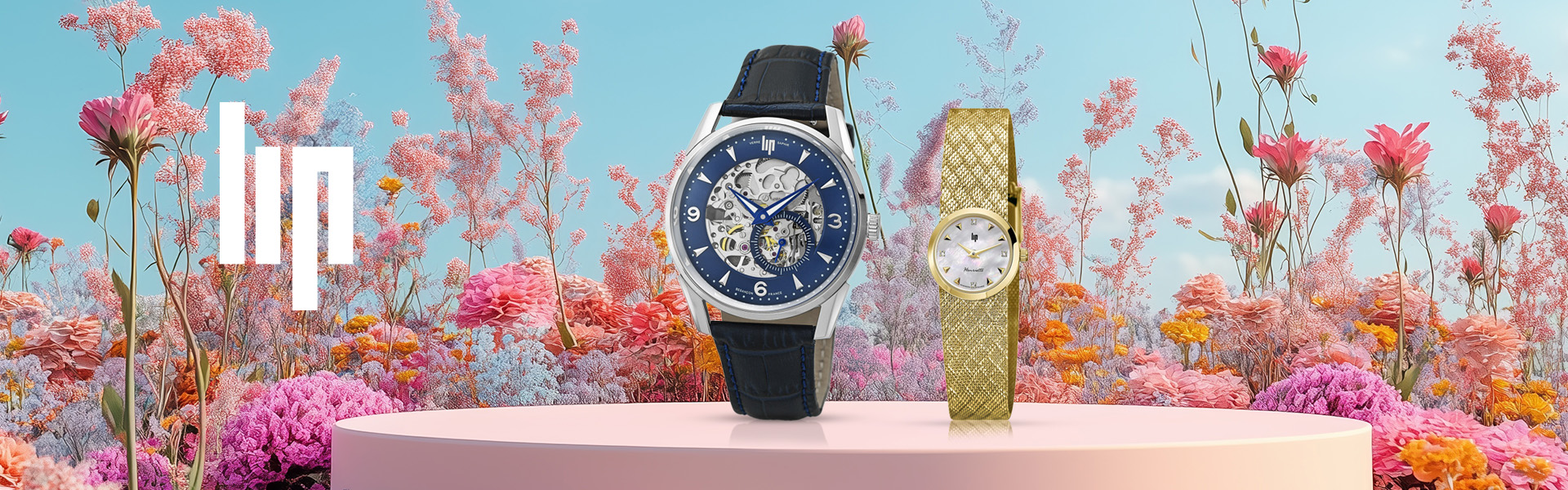 Bannière Montre LIP