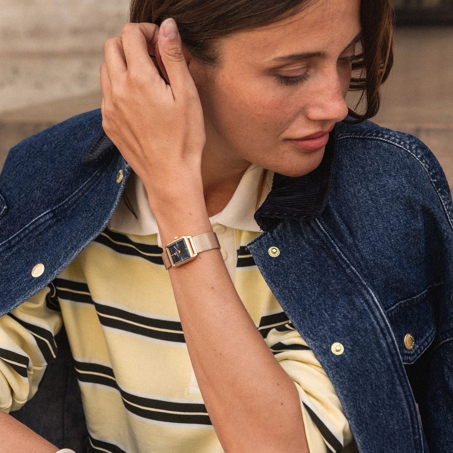 Charlie Paris, Monceau cadran bleu, veste en jean