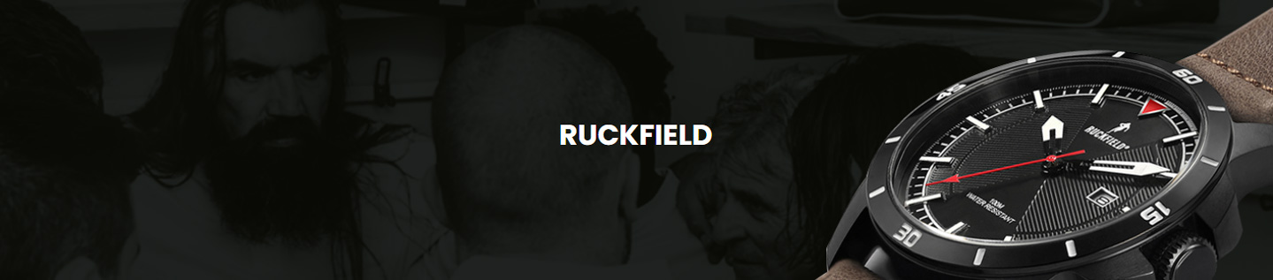 Bannière montres marque Ruckfield