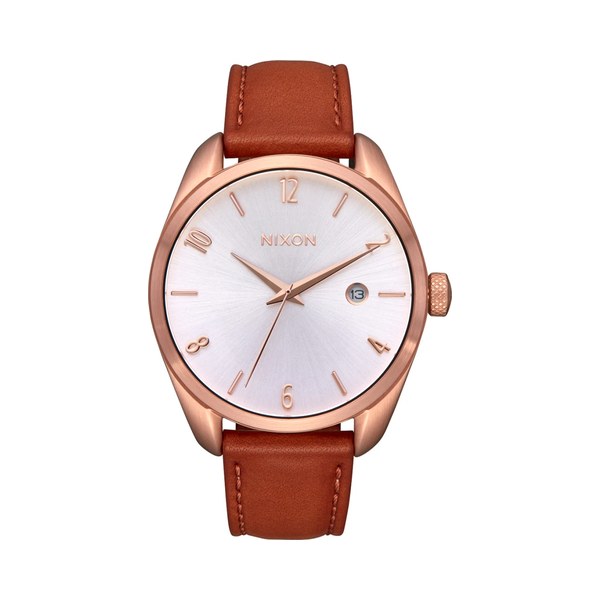 Nixon Thalia Leather Rose Gold / White