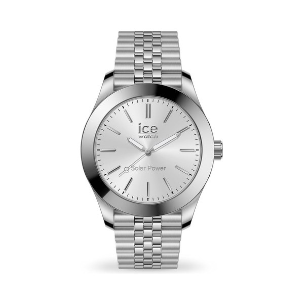 Ice-Watch Steel Solar Silver acier argenté