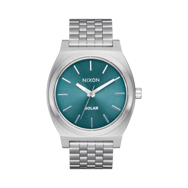 Nixon Time Teller Solar cadran bleu sunray