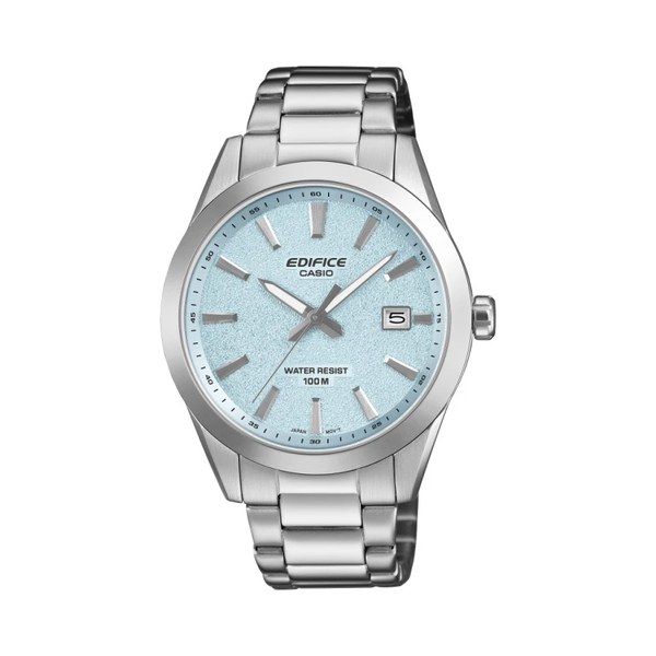 Montre Casio Edifice EFV-160D cadran bleu glacier bracelet acier