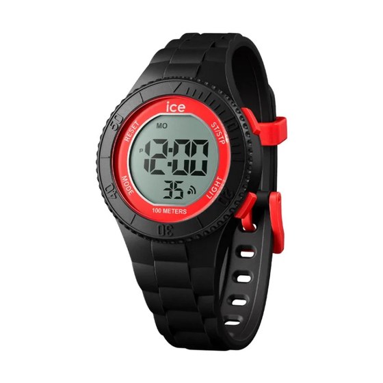 Ice-Watch Ice Digit - Enfant - Noire et Rouge Small