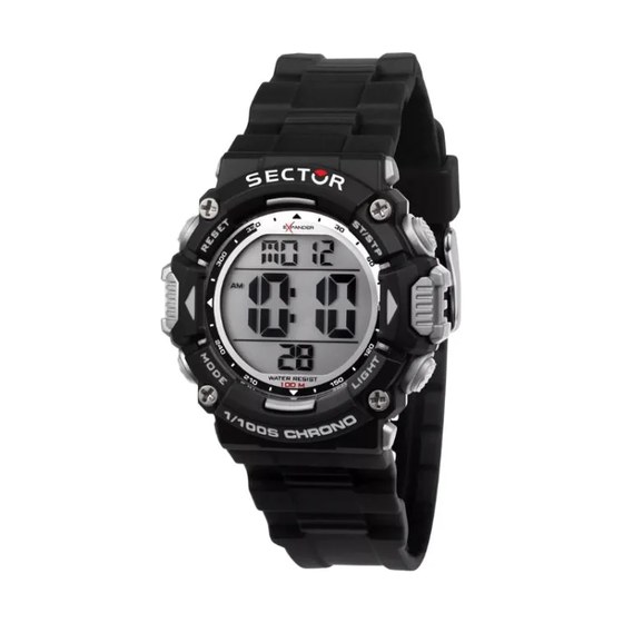 Sector Ex-32 - Silicone Noir et Argent - R3251544001