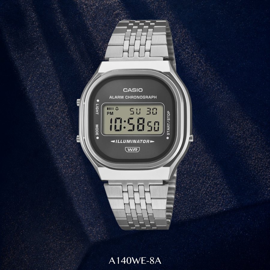 Casio Vintage A140WE Watch in Use