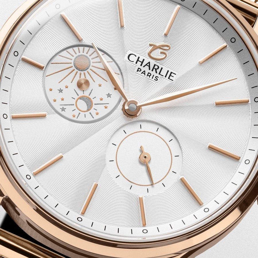 Montre Charlie Paris Charlie Paris SULLY Phase de Lune en situation