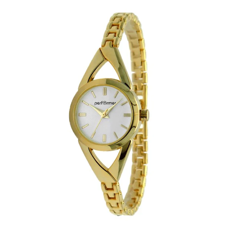 Face Montre Classique Performer Femme Métal Doré Bracelet Fin - 70817752