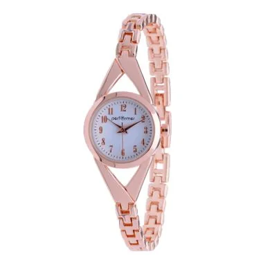 Face Montre Classique Performer Femme Métal Doré Rose Bracelet Fin - 70817772