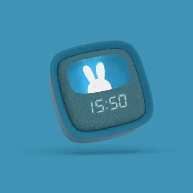 Profil Réveil Veilleuse Enfant Billy Clock Tactile Bleu Marine