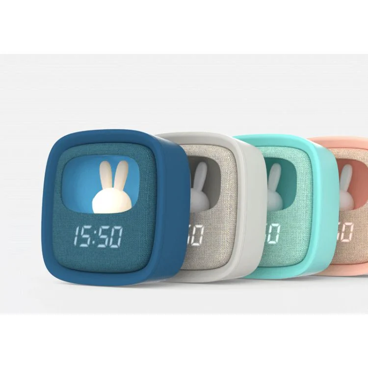 Collection 2 - Réveil Veilleuse Enfant Billy Clock Tactile Bleu Marine