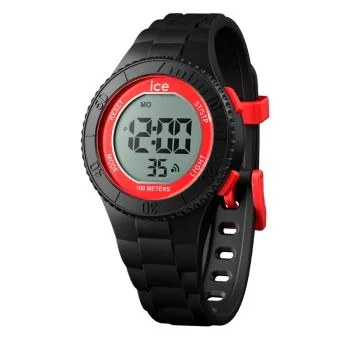 Montre Ice-Watch - Ice Digit - Enfant - Noire et Rouge Small