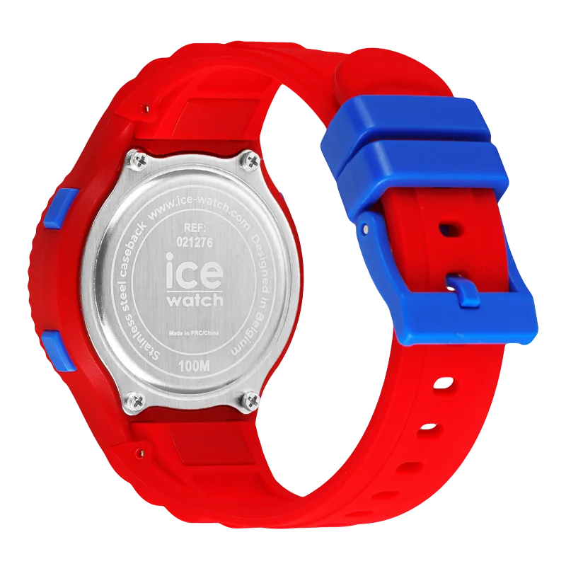 Montre rouge et new arrivals bleu