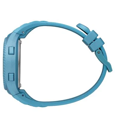Coté Montre Ice-Watch - Ice Digit Blue Metallic Enfant Silicone Bleu Small