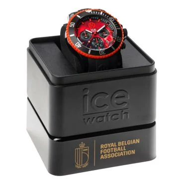 Coffret Montre Ice-Watch - Ice Red Devils Diables Rouges - Fumée Noire