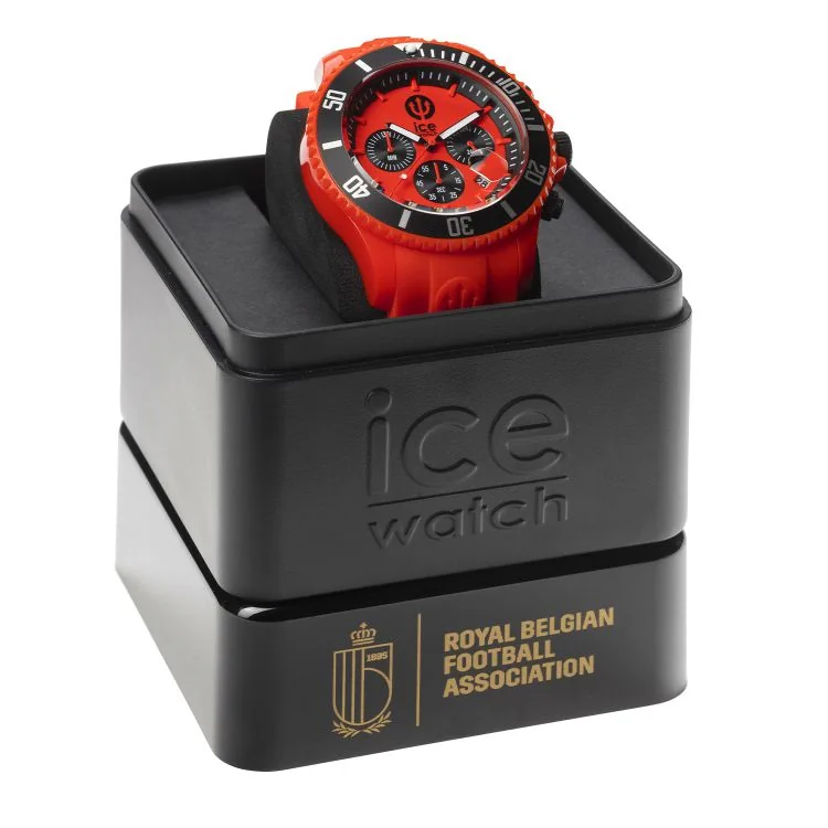 Coffret Montre Ice-Watch - Ice Red Devils Diables Rouges - Rouge