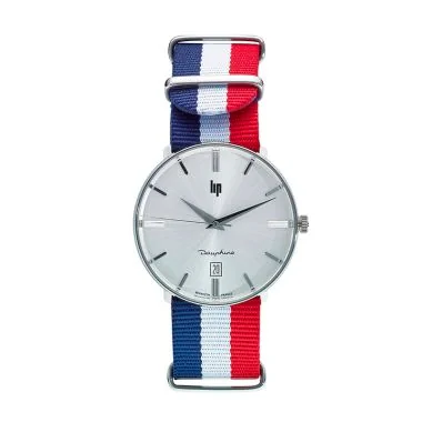 Face Montre LIP - Dauphine 38 mm - Tricolore Bleu Blanc Rouge