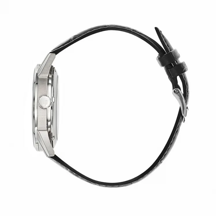 Coté Montre LIP - Himalaya 40 mm - Squelette - Automatique - Cuir Noir