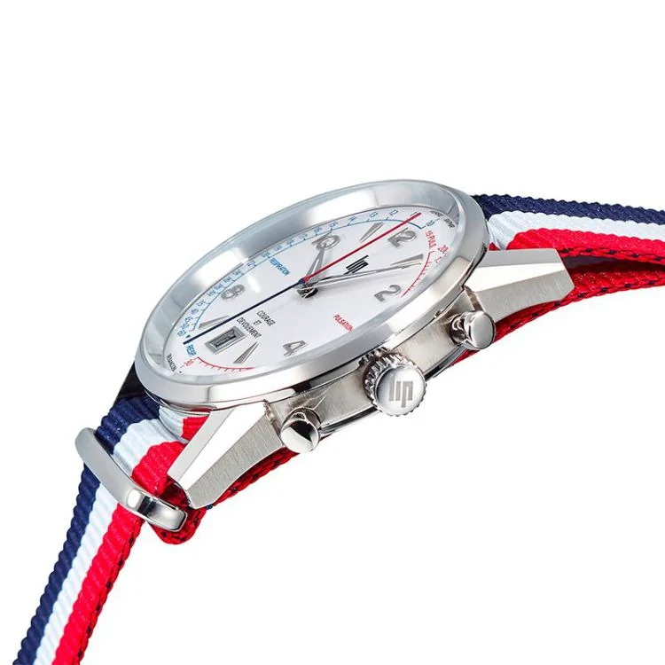 Cadran 2 Montre LIP - Himalaya 40 mm - Courage - Bleu Blanc Rouge