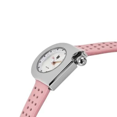 Cadran 2 Montre LIP - Mach 2000 - Mini Moon - Cuir Rose