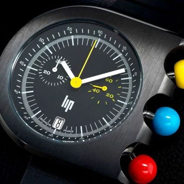 Cadran Montre LIP - Mach 2000 - Moon - Chronographe