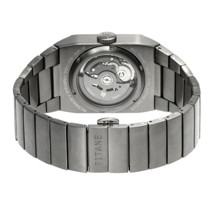 Dos Montre LIP - Big TV Titane