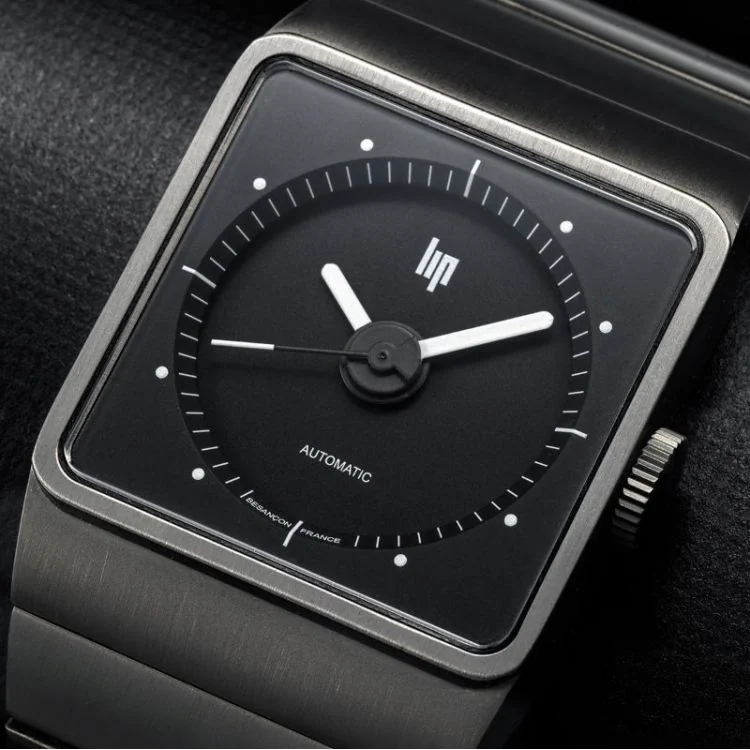 Cadran Montre LIP - Big TV Titane - Automatique