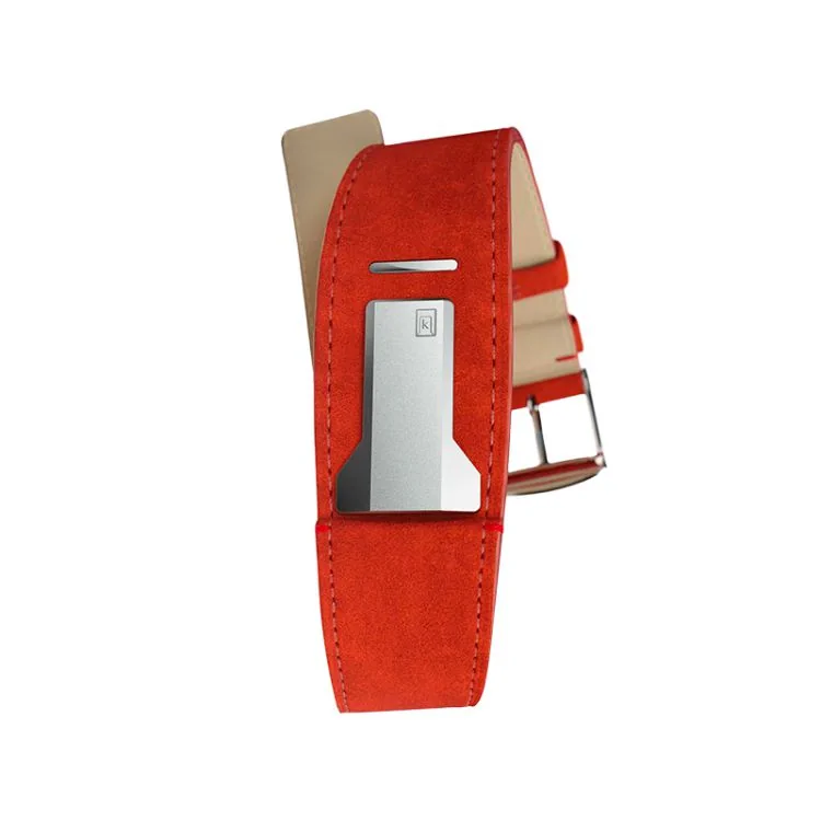 Bracelet de Montre Klokers - Bracelet Bombé - Alcantara Terracotta