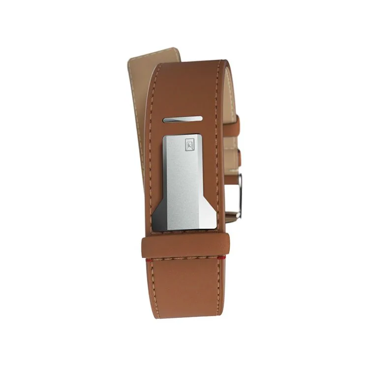 Bracelet de Montre Klokers - Bracelet Droit - Cuir Caramel