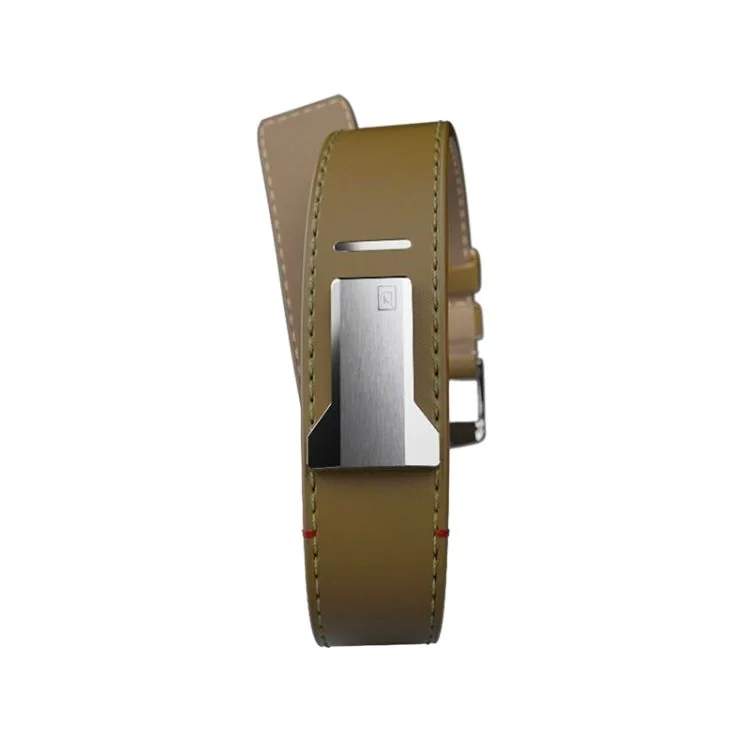Bracelet de Montre Klokers - Bracelet Droit - Cuir Olive