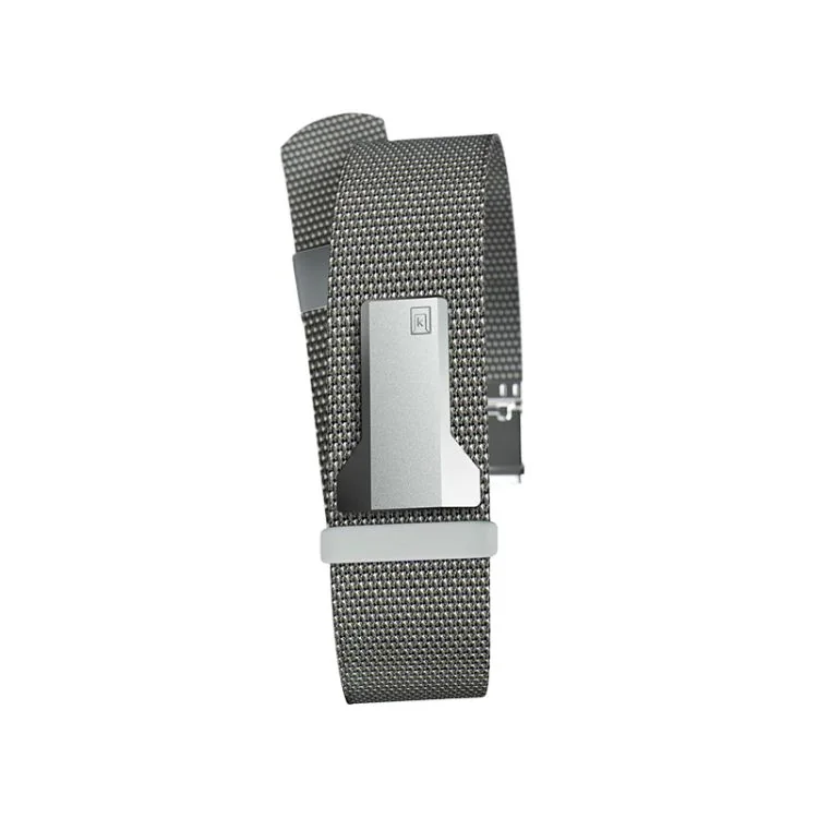 Bracelet de Montre Klokers - Bracelet Acier - Maille Milanaise Gris