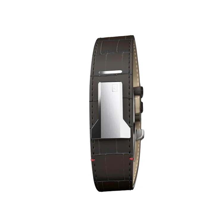 Bracelet de Montre Klokers - Bracelet Droit - Cuir Havane Façon Alligator