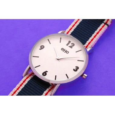 Montre Yvel Ecoresponsable eHo à plat