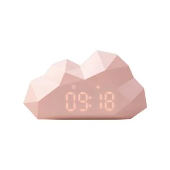 Réveil Digital Enfant - Mobility On Board - Mini Cloudy - Rose