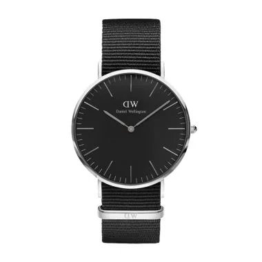 Face Montre Daniel Wellington - Classic Cornwall Silver - 40mm