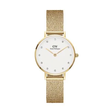 Montre Daniel Wellington - Petite Lumine Pressed Evergold - 28mm