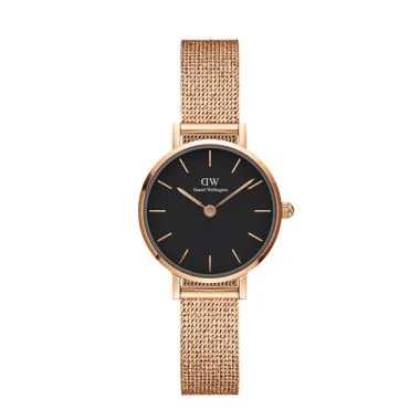 Montre Daniel Wellington - Petite Pressed Melrose Black - 24mm